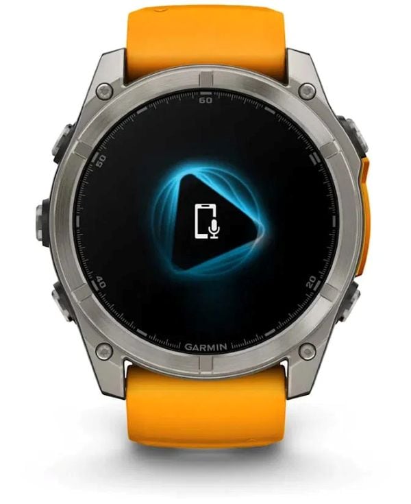 Garmin Fenix 8 51mm Amoled Sapphire Oransje