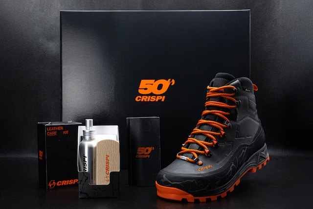 Crispi Valdres GTX Black/Orange 50 Anniversary