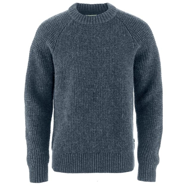 Fjällräven Övik Waffle Knit M Navy