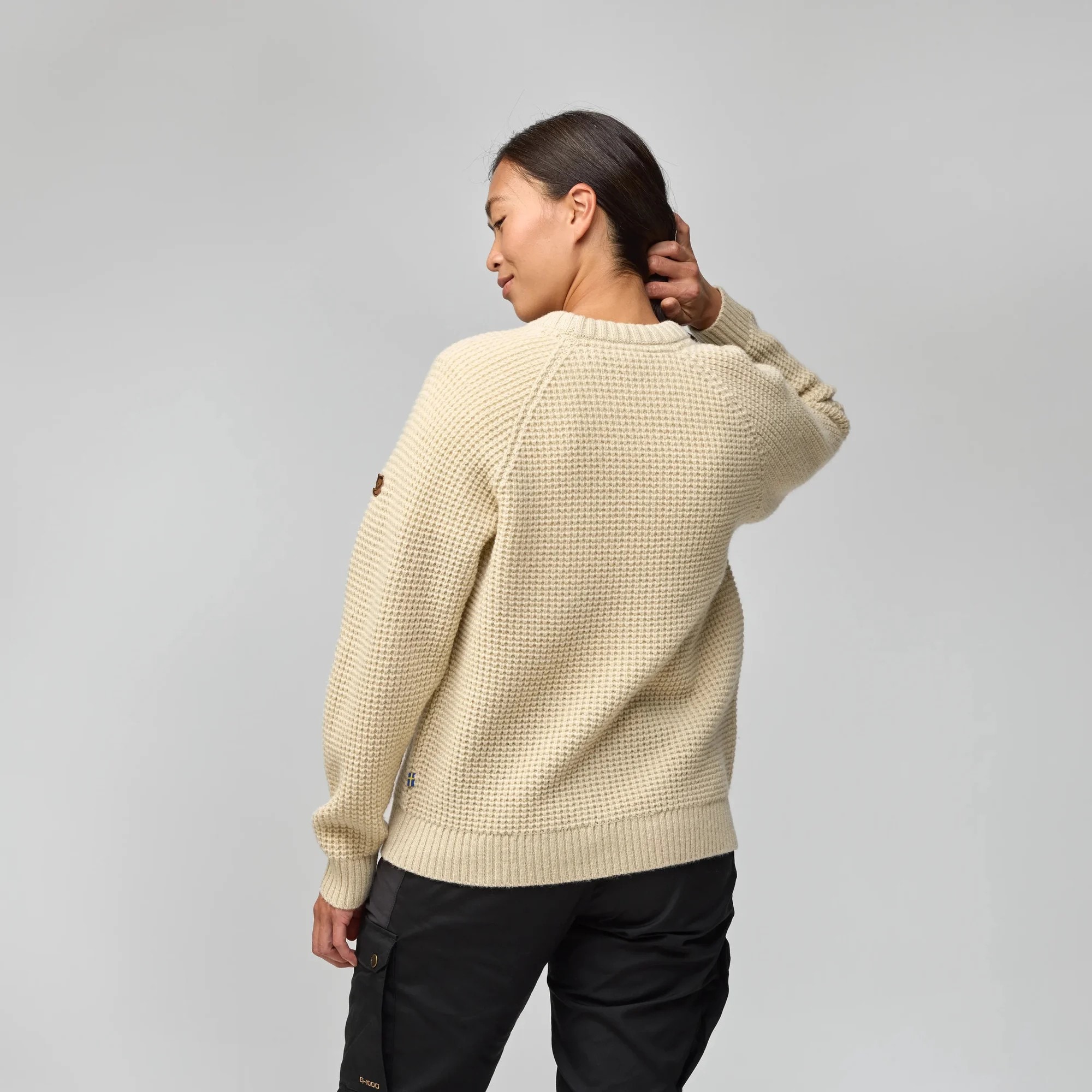 Fjällräven Övik Waffle Knit W Light Beige