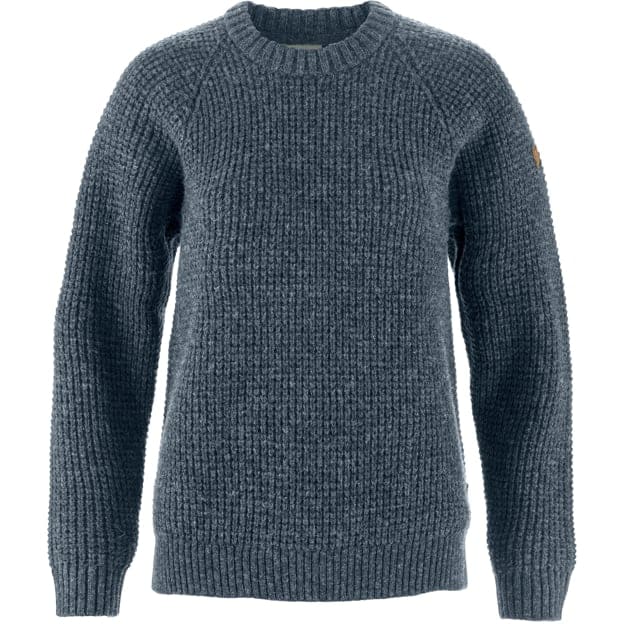 Fjällräven Övik Waffle Knit W Navy