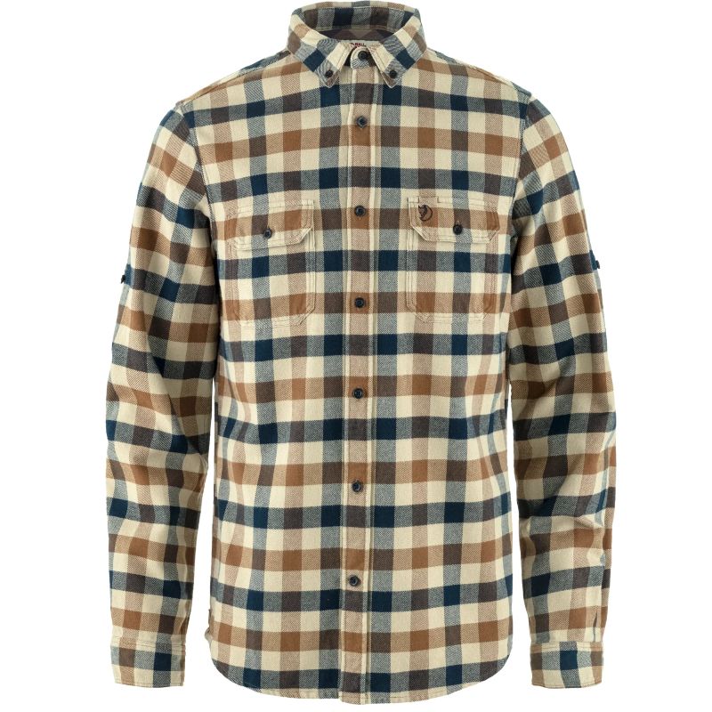 Fjällräven Skog Shirt M Fossil - Dark Navy