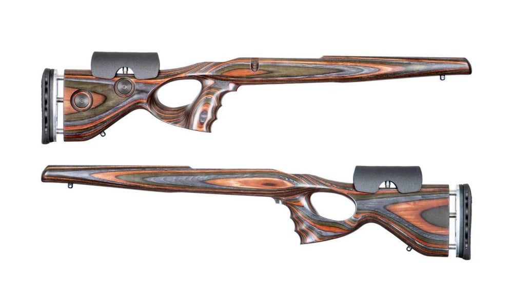 GRS Thumbhole Tikka T3/T3x LH Green Mountain Camo