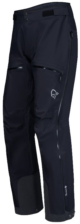 Norrøna trollveggen Gore-Tex Pro Light Pants (M) Caviar