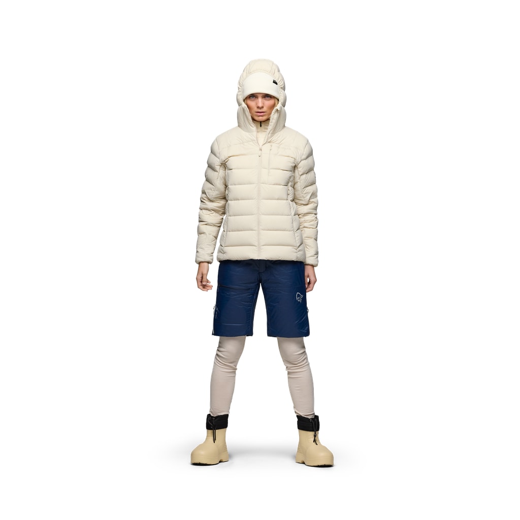 Norrøna Femund Down700 Zip Hood (W) Oatmeal
