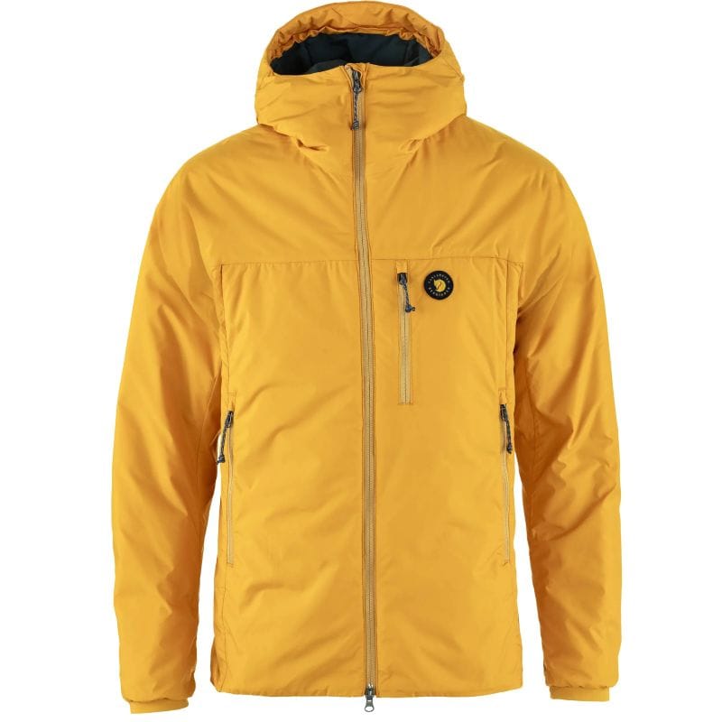 Fjällräven Bergtagen 60 Insulation Jacket M Mustard Yellow - Mountain Blue