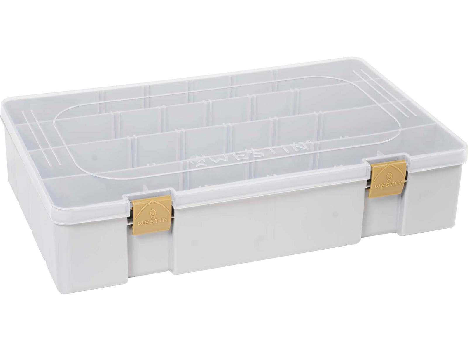 Westin W3 Tackle Box 36x22,5x8cm Grey/Clear