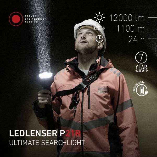 Led Lenser Lykt P21R 12000lm