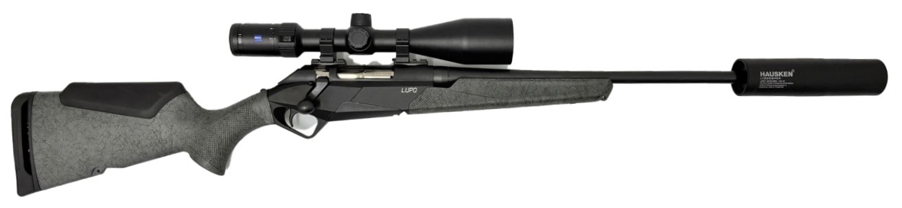 Benelli Lupo Granite Moss 308 Riflepakke m/ Zeiss V4 3-12x56/ Hausken jd184