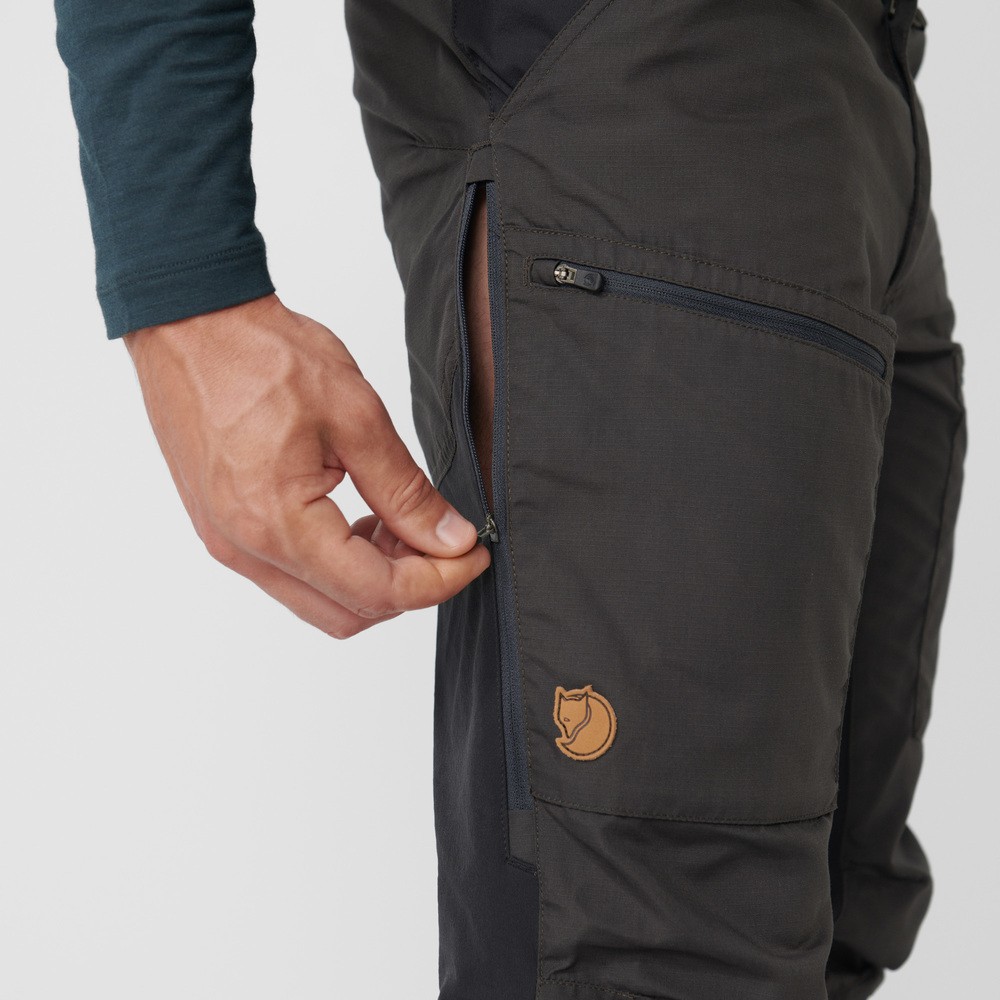 Fjällräven Abisko Lite Trekking Trousers M Dark Grey
