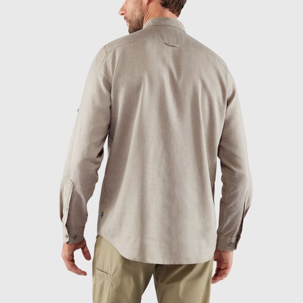Fjällräven Övik Travel Shirt LS M Fog