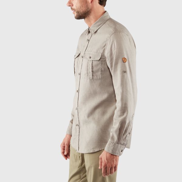 Fjällräven Övik Travel Shirt LS M Fog