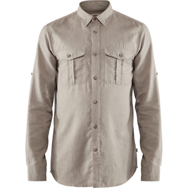 Fjällräven Övik Travel Shirt LS M Fog