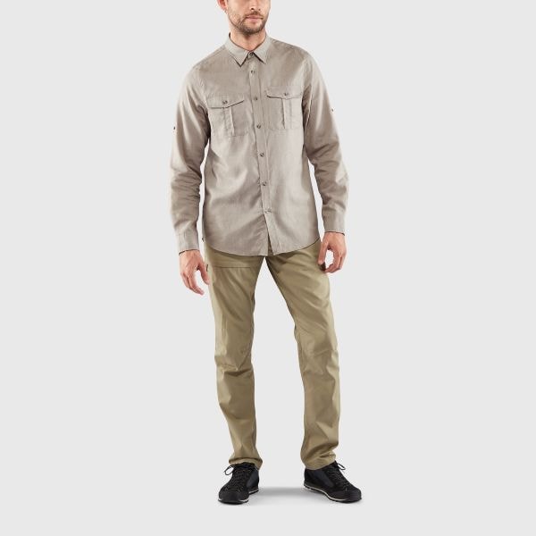 Fjällräven Övik Travel Shirt LS M Dusk