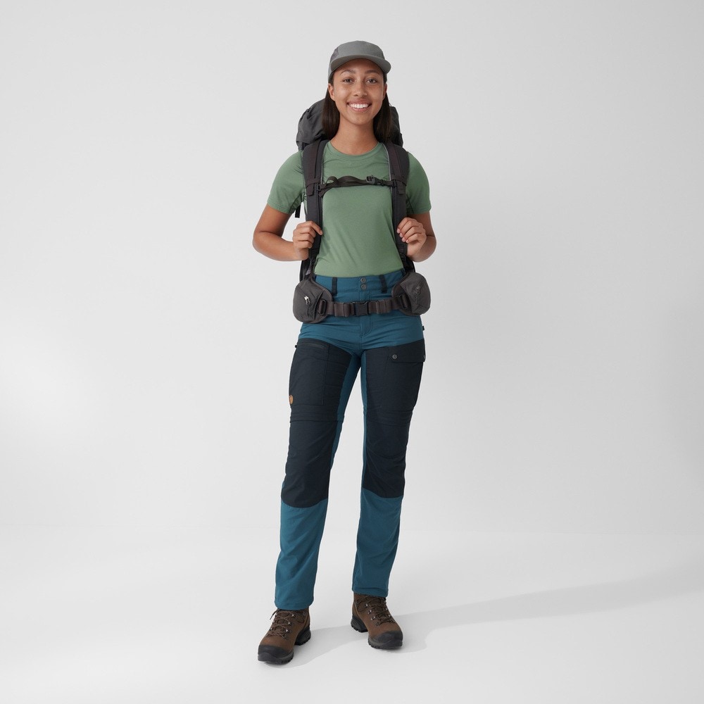 Fjällräven Abisko Midsummer Zip Off Trousers W Jade INDIGO BLUE-DARK NAVY