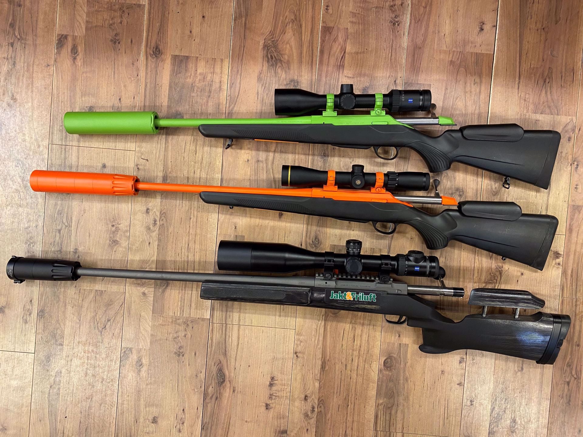 Tikka T3x Lite M/ Thommelhull/ Hausken/ Ceracoating