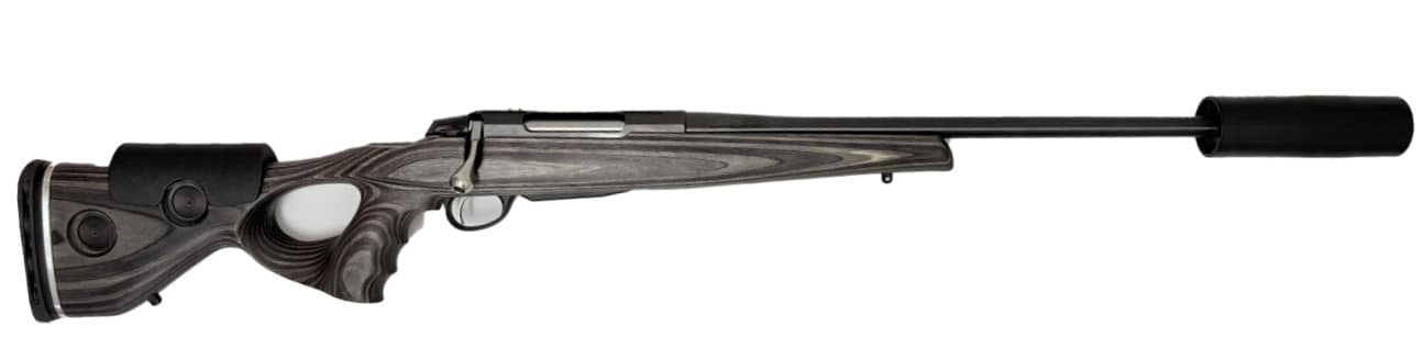 Tikka T3x Lite M/ Thommelhull/ Hausken/ Ceracoating