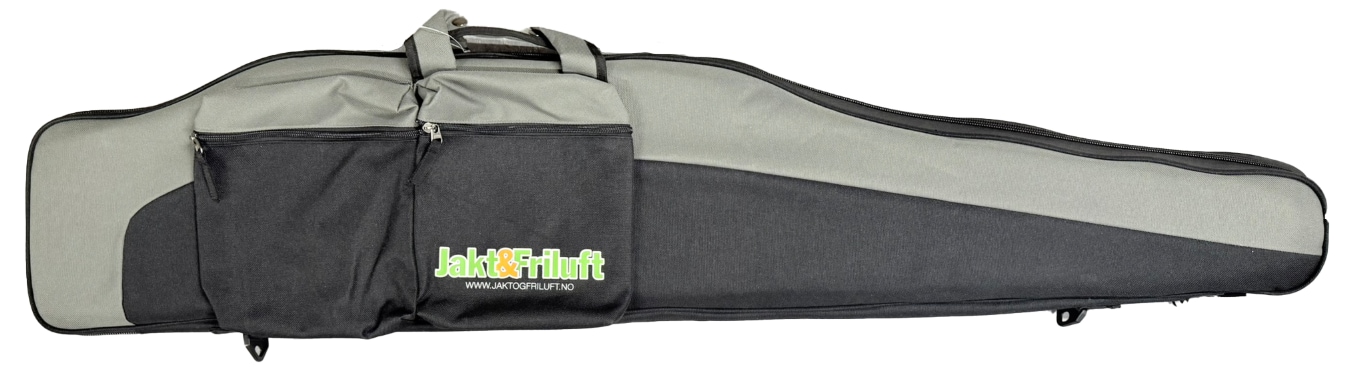 Jakt & Friluft Futteral Grå Med Skulderreim