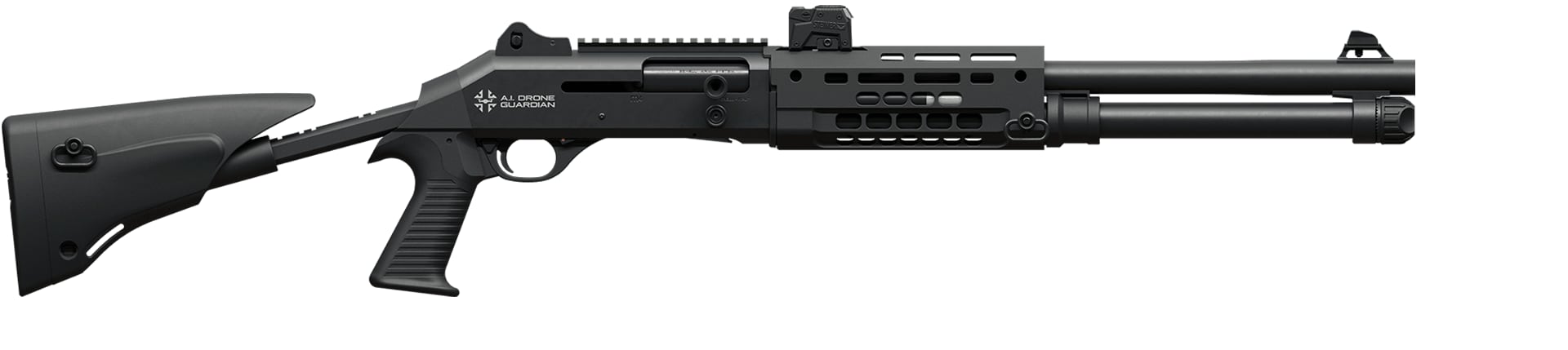 Benelli M4 AI Drone Guardian 12/76 18,5'' Short tube+Fake Ext 5R