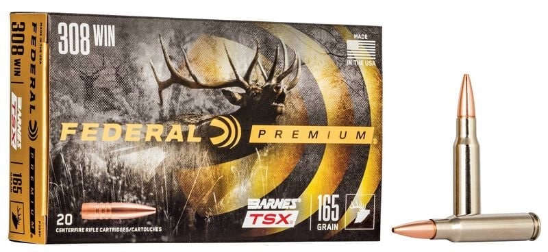 Federal Premium Federal Premium 308 WIN 165GRS BARNES TSX