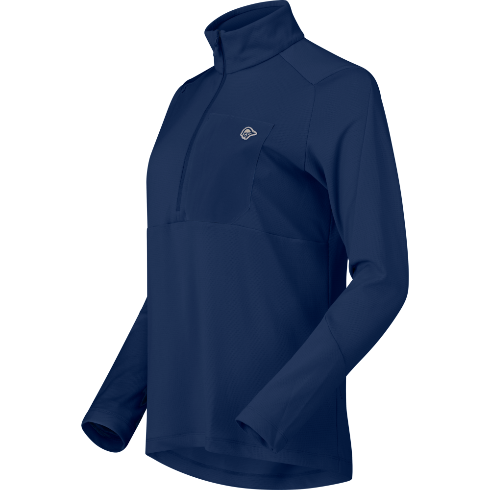 Norrøna Femund warm1 Zip Neck (W) Indigo Night