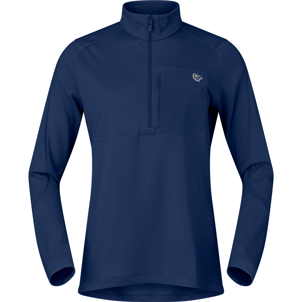 Norrøna Femund warm1 Zip Neck (W) Indigo Night
