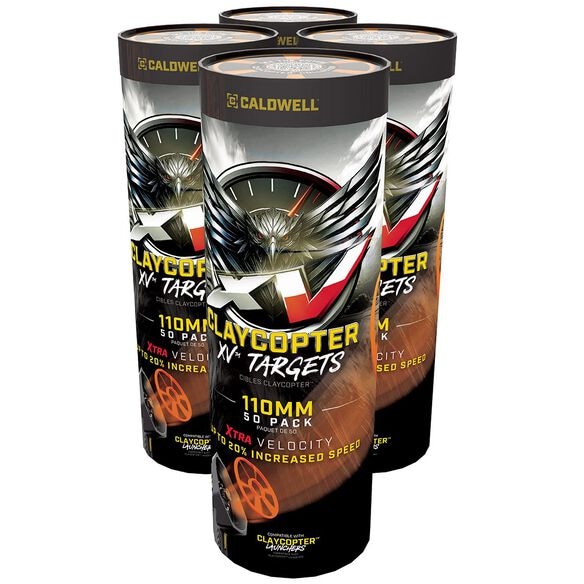 Caldwell ClayCopter XV 110mm Target 50-Pack