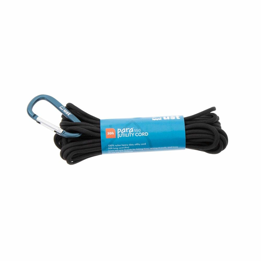 UST Paracord 1100 30 feet / 9 meter, Black