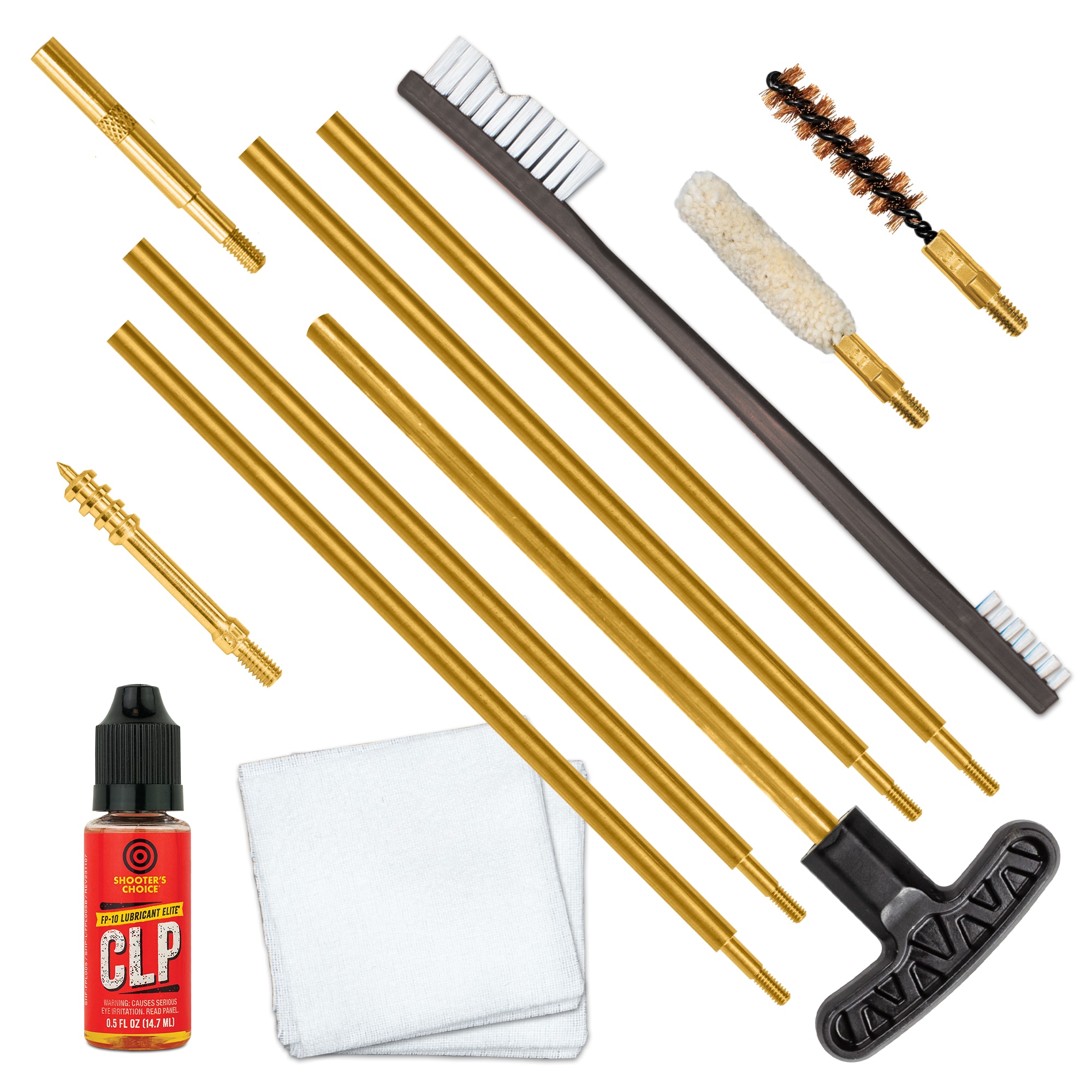 Otis 6,5 mm Cleaning Kit Bronse Pussestang