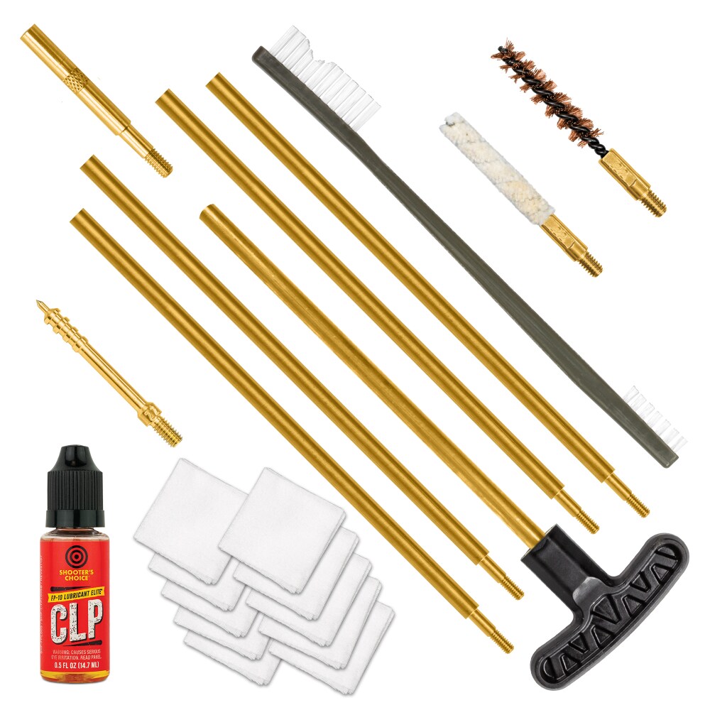Otis .22 cal Cleaning Kit Bronse Pussestang