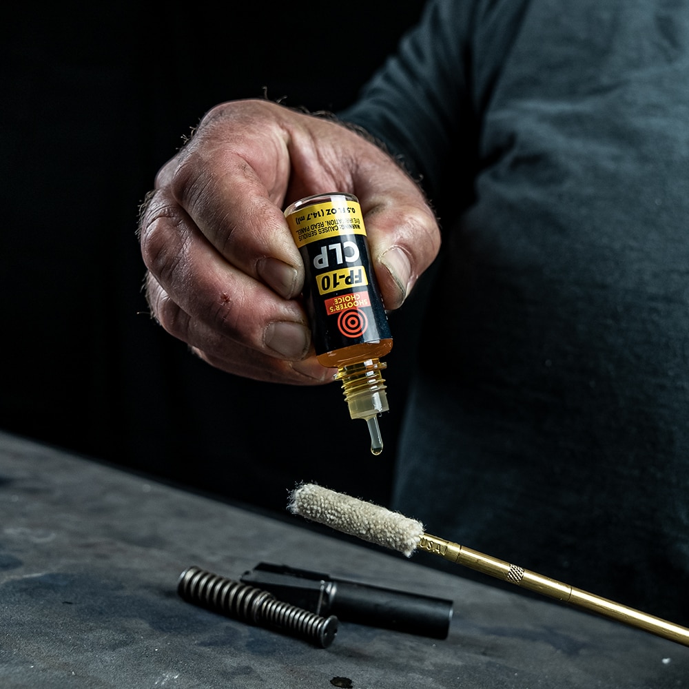 Otis .22 cal Cleaning Kit Bronse Pussestang