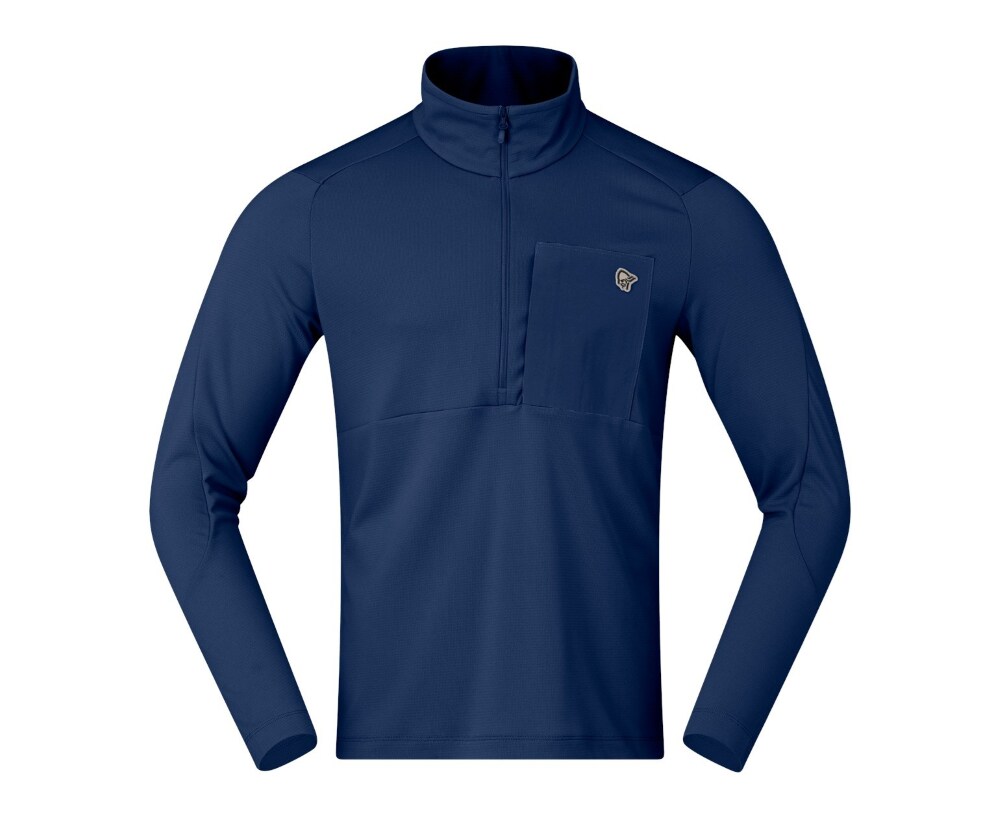 Norrøna Femund warm1 Zip Neck (M) Indigo Night
