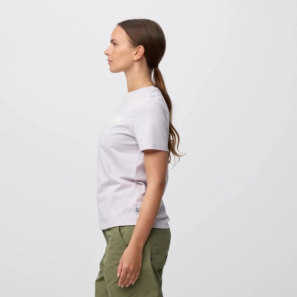 Fjällräven Archive Logo T-shirt W Eggshell