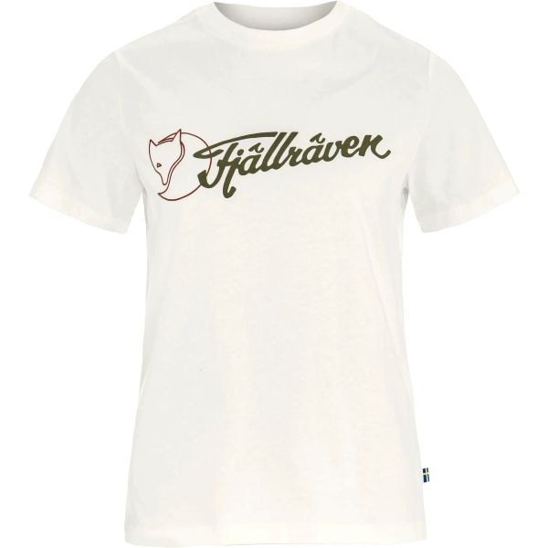 Fjällräven Archive Logo T-shirt W Eggshell