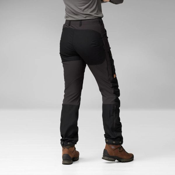 Fjällräven Keb Trousers Curved W Regular Dark Navy - Dawn Blue