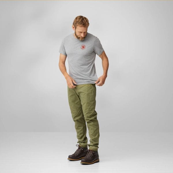 Fjällräven Logo T-shirt M Laurel Green