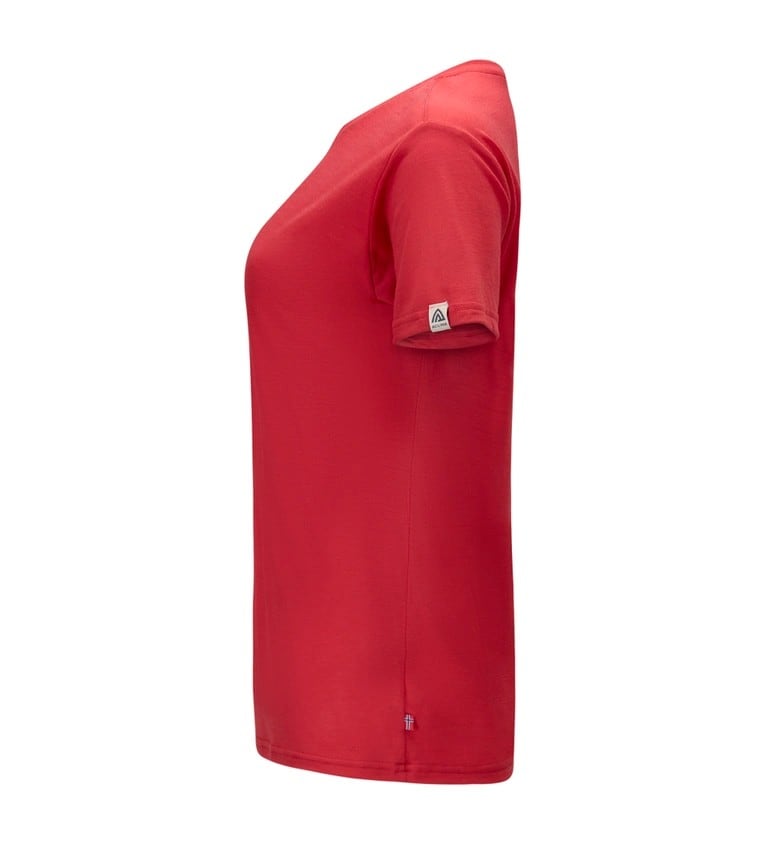 Aclima LightWool classic tee W's Barbados Cherry