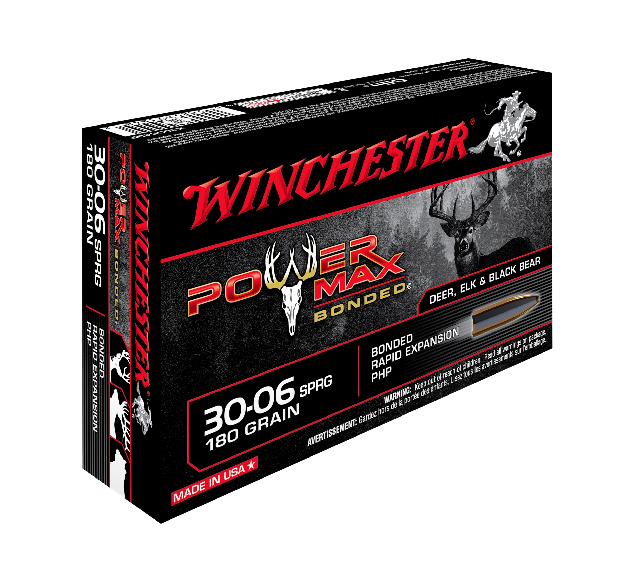 Winchester 30-06 Power Max 180gr