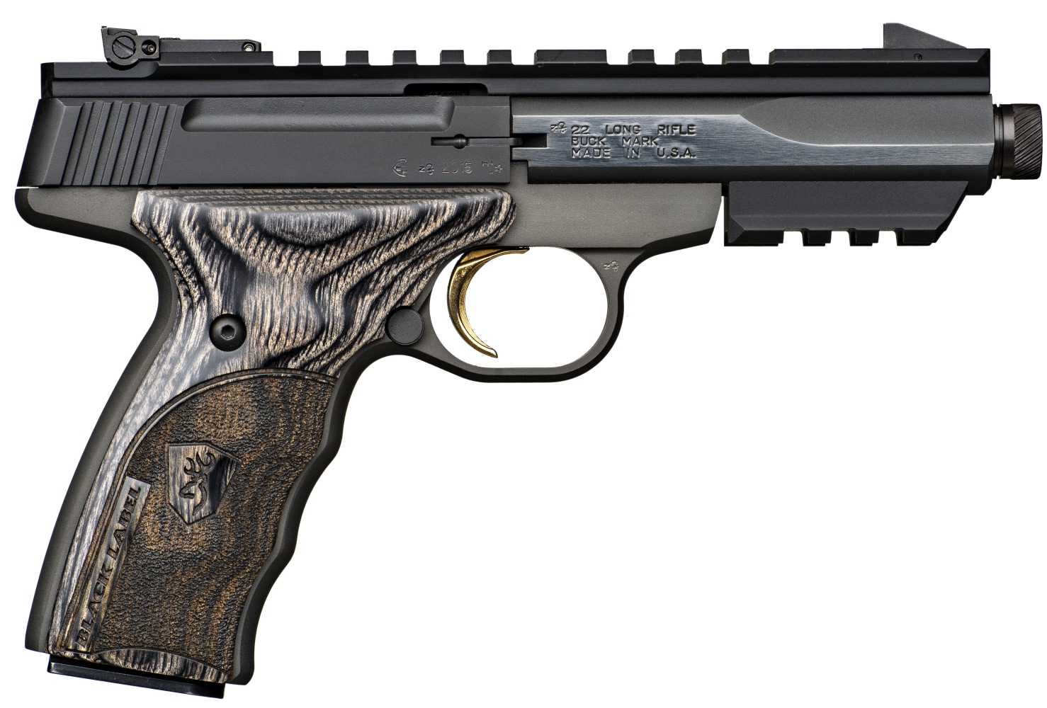 Browning Buck Mark Black Label Threaded 22lr