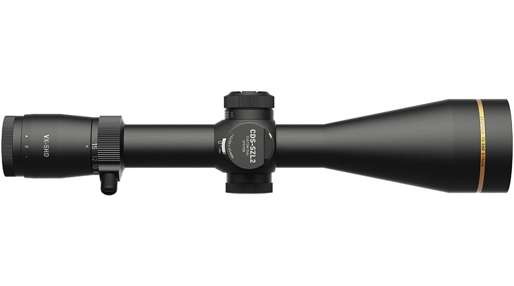Leupold VX-5HD Gen 2 3-15x56 (30mm) CDS-SZL2 Side Focus Metric Illum. FireDot 4 Fine