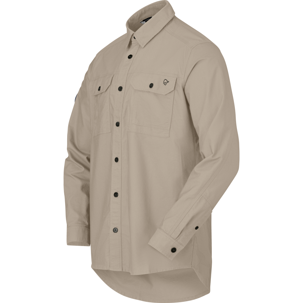 Norrøna Femund Cotton Shirt (M) Winter Twig