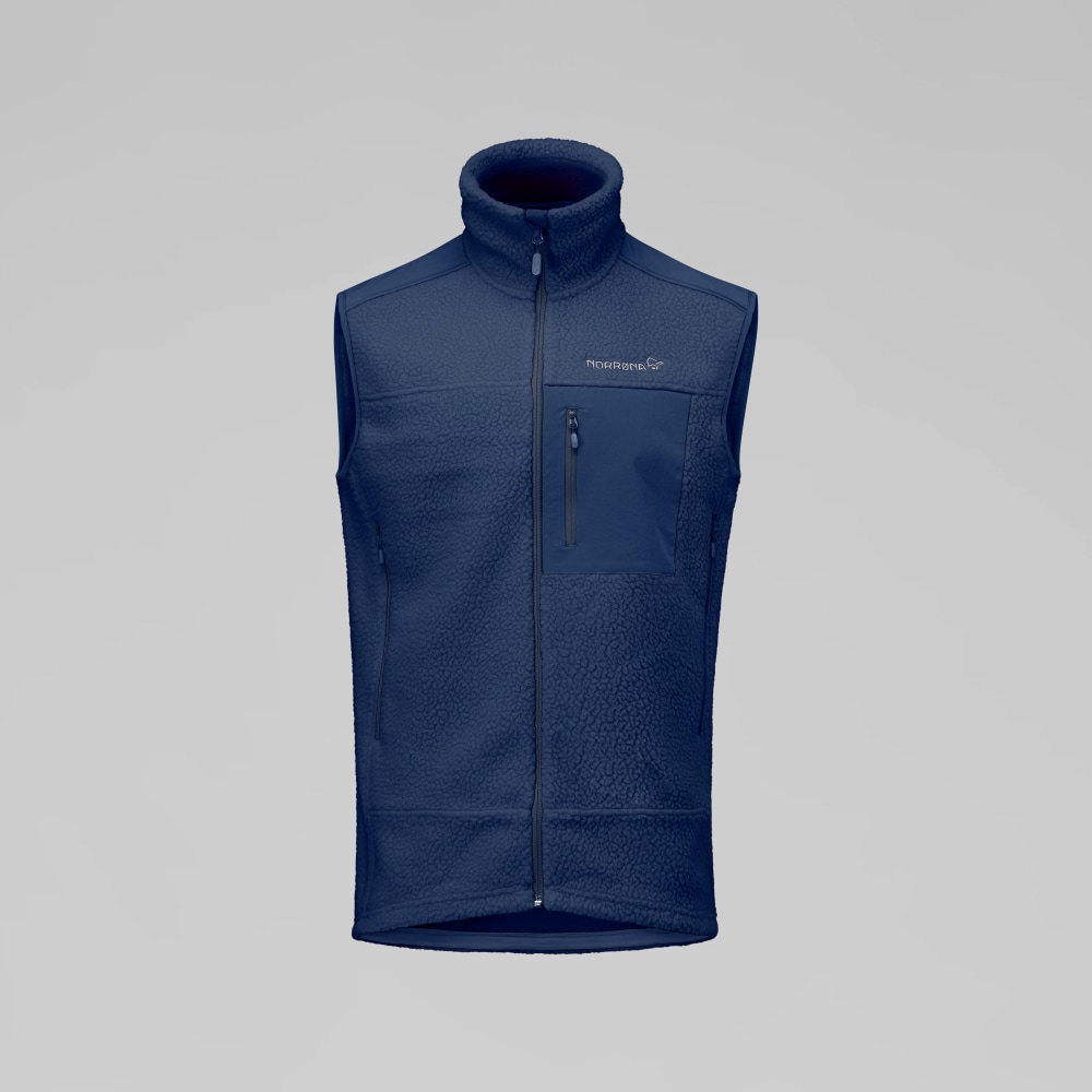 Norrøna Trollveggen Warm3 Vest (M) Indigo Night