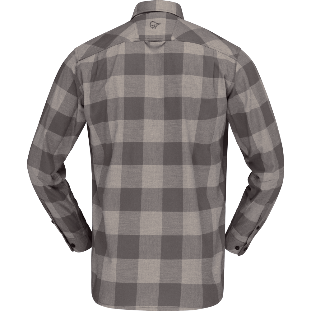 Norrøna Femund Flannel Lightweight Shirt (M) Winter Twig