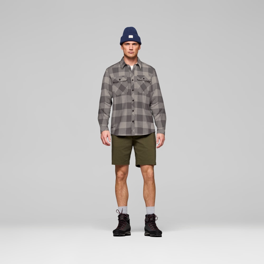 Norrøna Femund Flannel Lightweight Shirt (M) Winter Twig