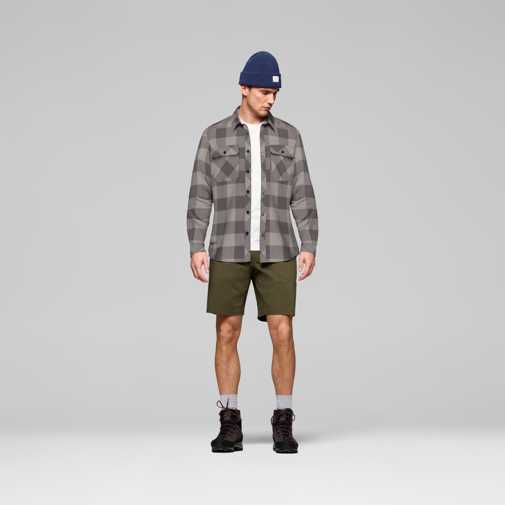 Norrøna Femund Flannel Lightweight Shirt (M) Winter Twig