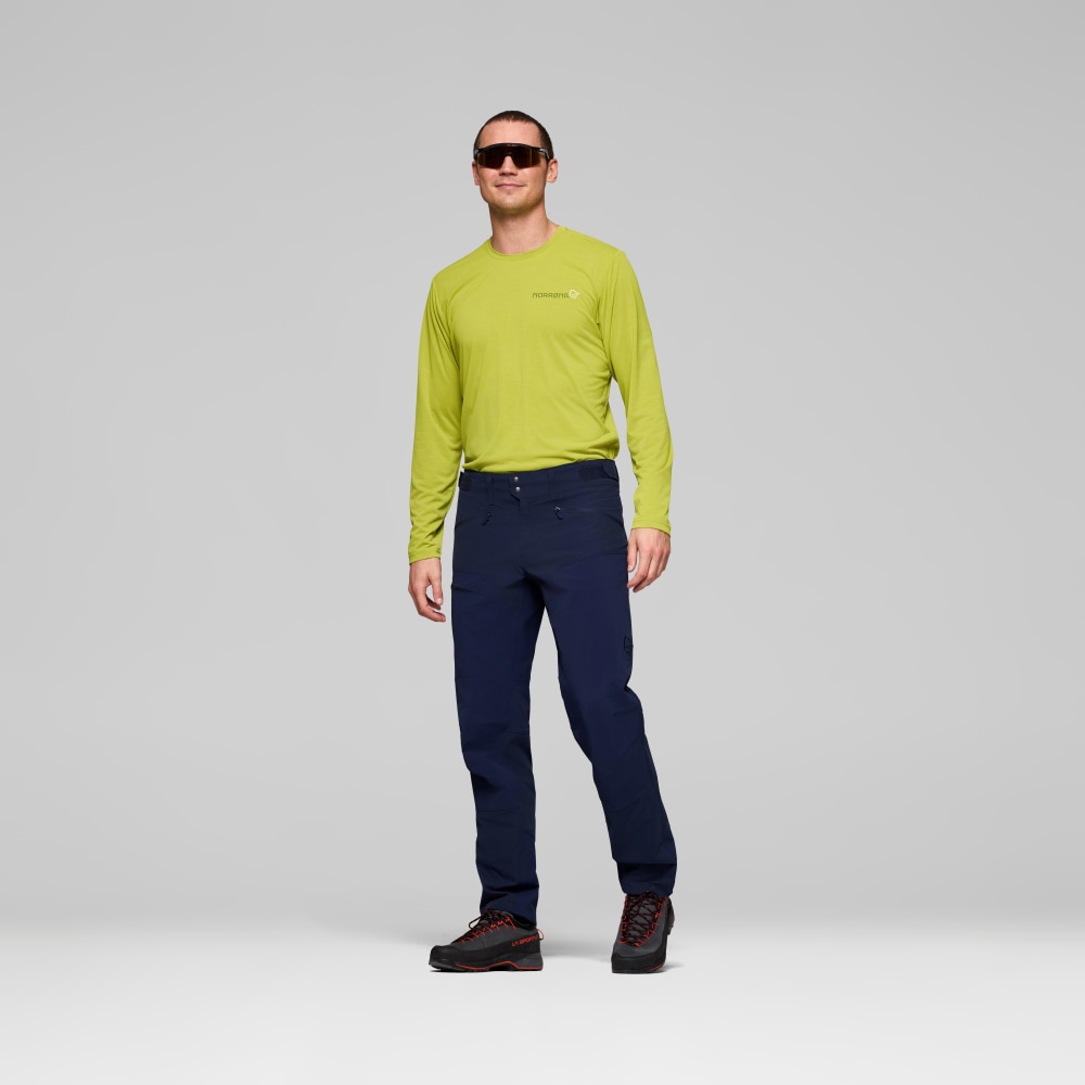 Norrøna Femund Cotton Flex1Pants (M) Navy Blazer