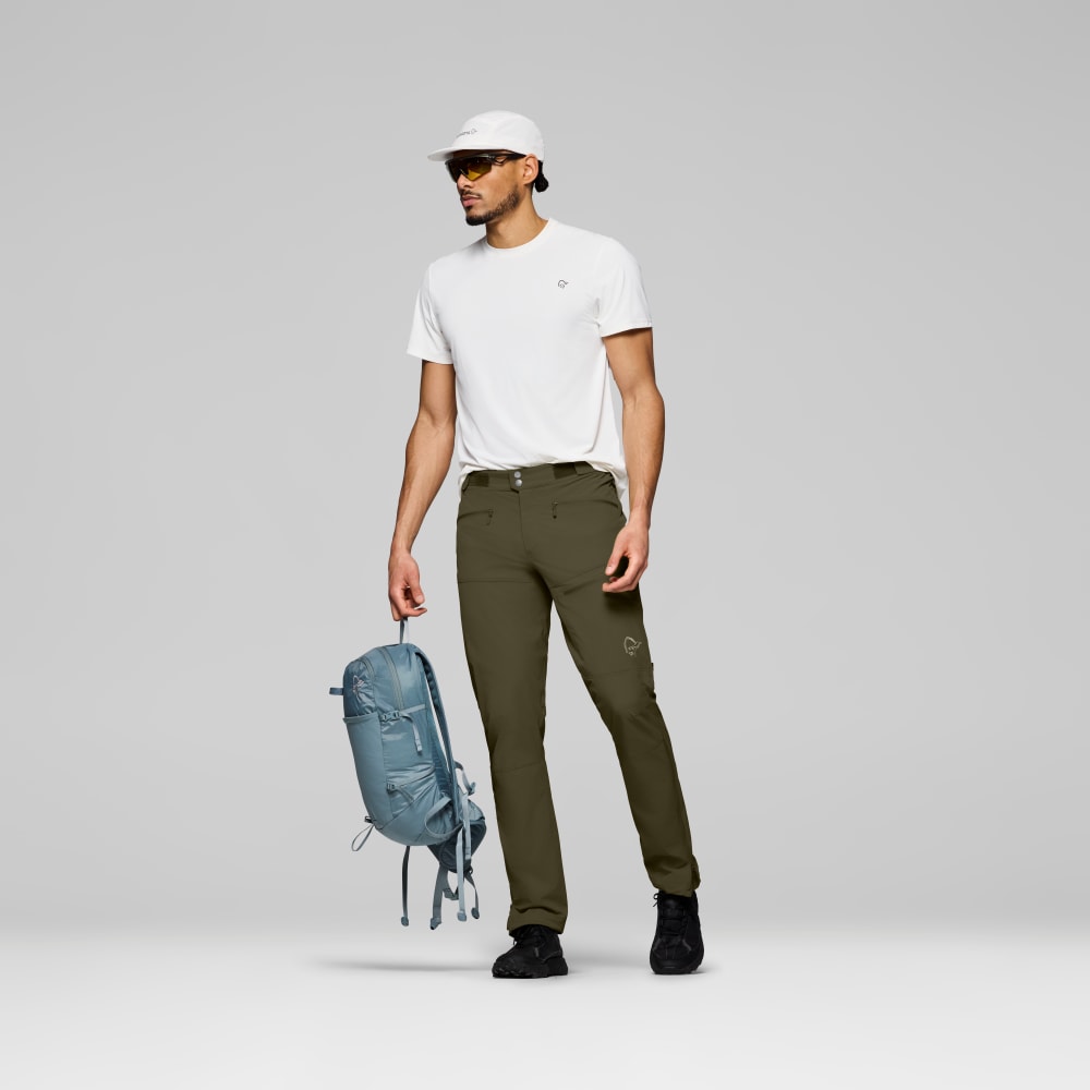 Norrøna Femund Flex1 Lightweight Pants (M) Olive Night