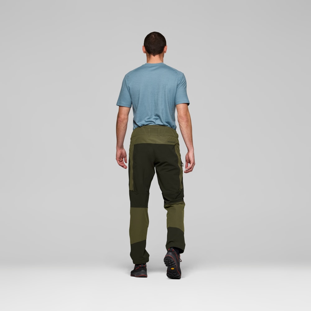 Norrøna Femund Cotton Flex1Pants (M) Olive Night/Rosin