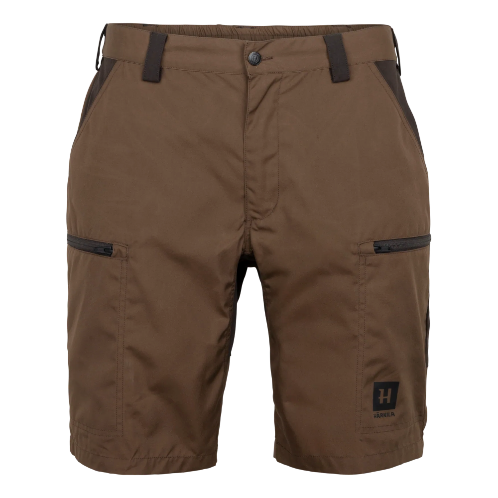 Härkila Fjell Shorts Dark Earth/Shadow Brown