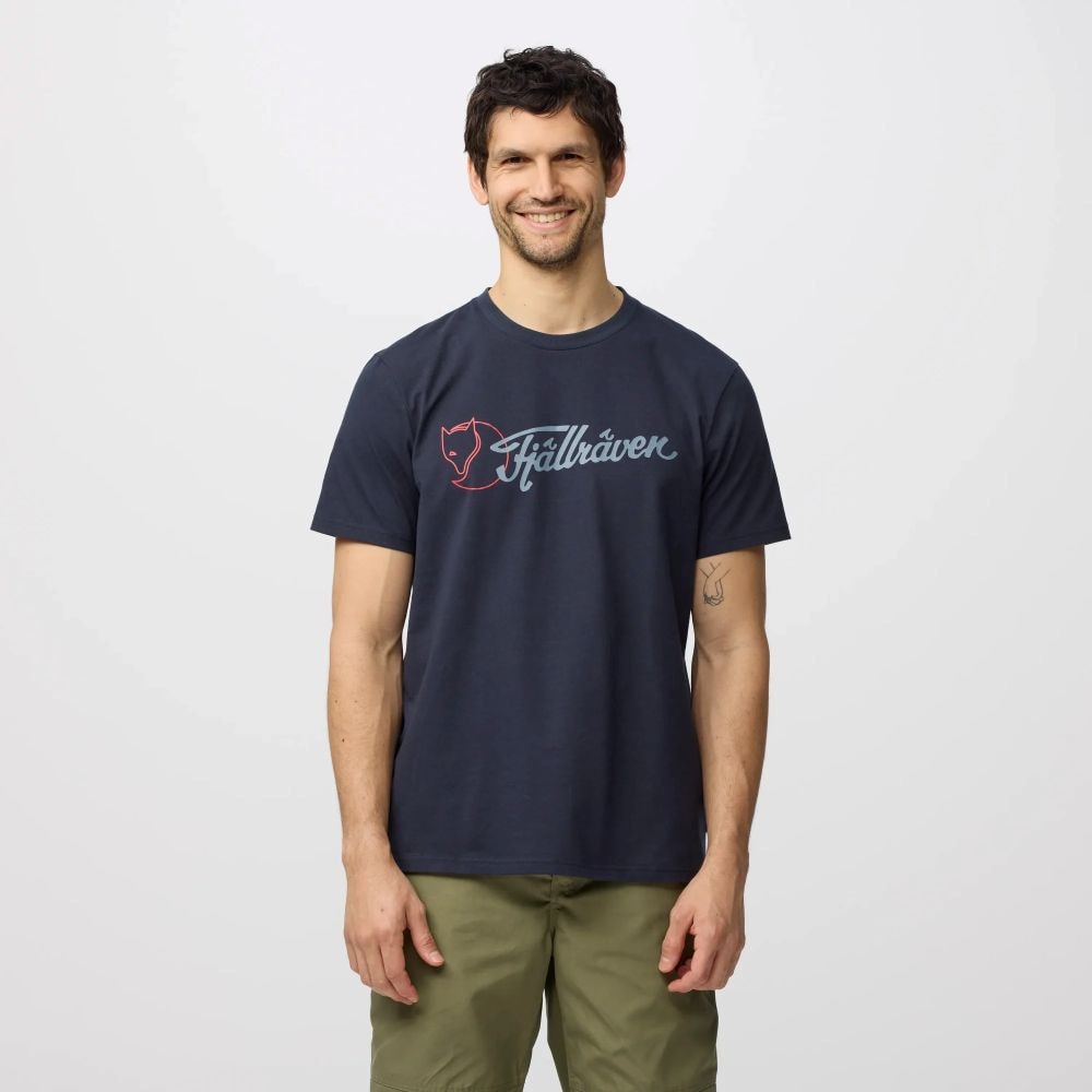 Fjällräven Archive Logo T-shirt M Dark Navy